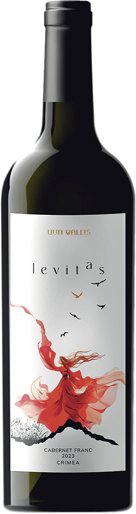 Вино  Uva Vallis Levitas Ува Валлис Левитас Каберне Фран 2023  750 мл  14,4 %