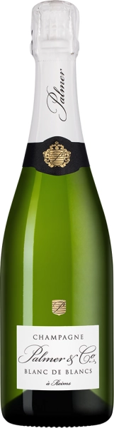 Шампанское  Palmer & Co  Blanc de Blancs  2017  750 мл