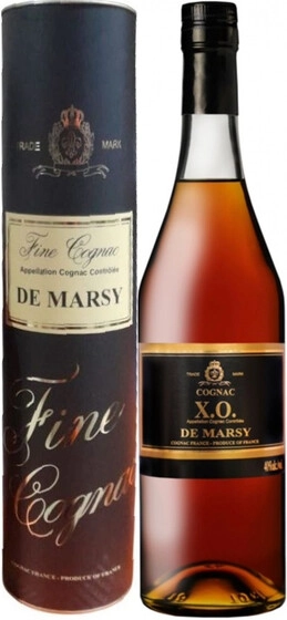 Коньяк De Marsy XO gift box  700 мл