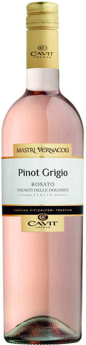 Вино Mastri Vernacoli Pinot Grigio  Rosato  Мастри Вернаколи Пино Гриджио  Розато 2021 750 мл