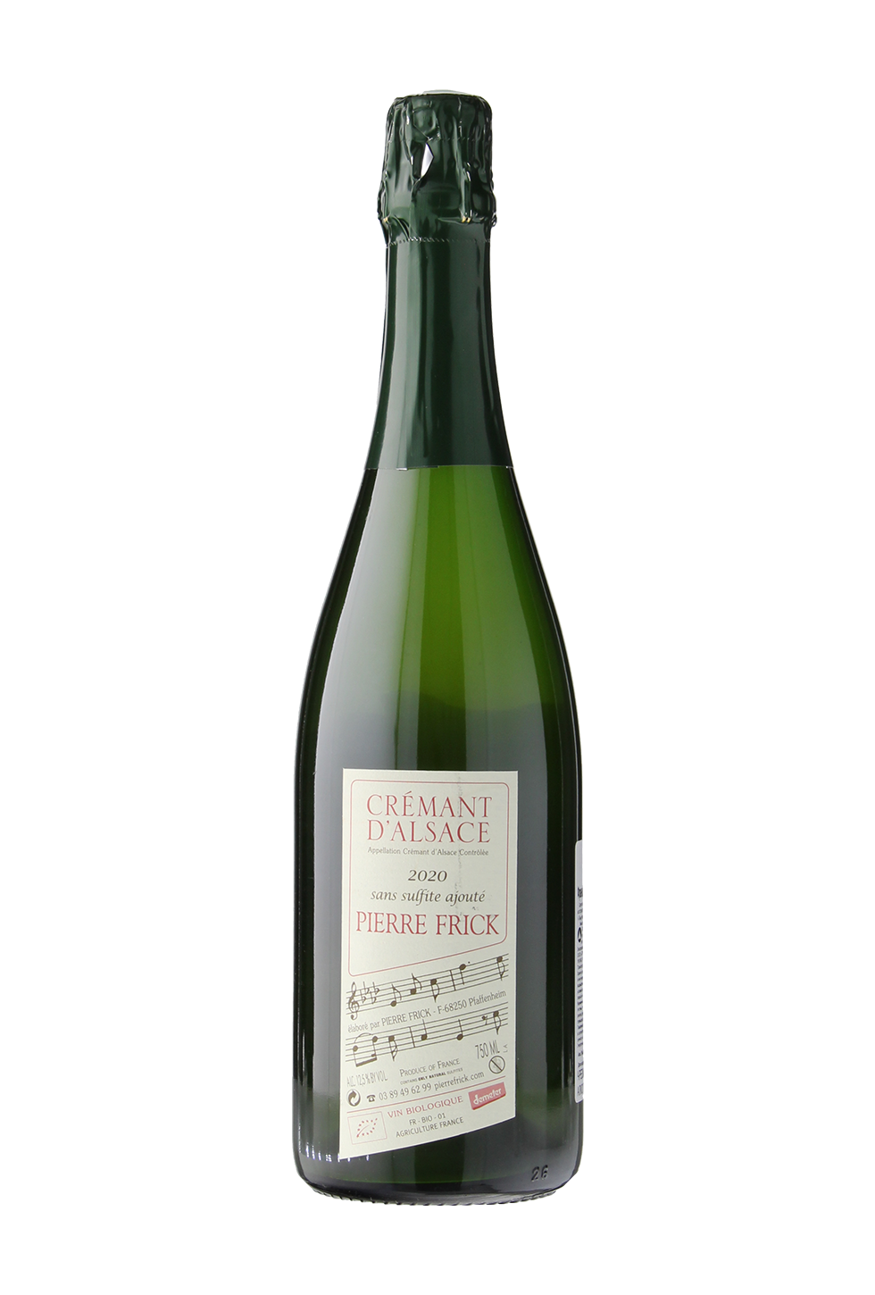 Игристое вино Pierre Frick Cremant d'Alsace   2020  750 мл