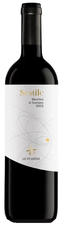 Вино Le Stadere Sestile Morellino di Scansano  2020  750 мл