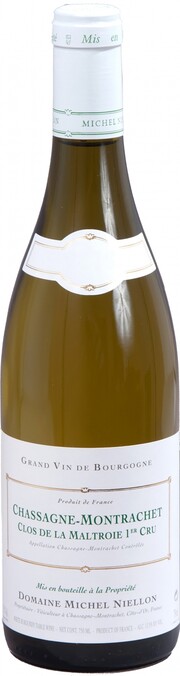 Вино Domaine Michel Niellon Chassagne-Montrachet Premier Cru  Clos de la Maltroie    2019 750 мл