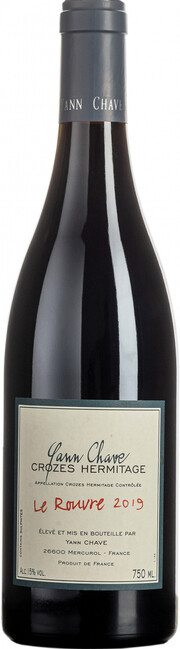 Вино Yann Chave Crozes Hermitage  Le Rouvre  AOC  Ян Шав  Кроз Эрмитаж  Ле Рувре  2008 750 мл  13%