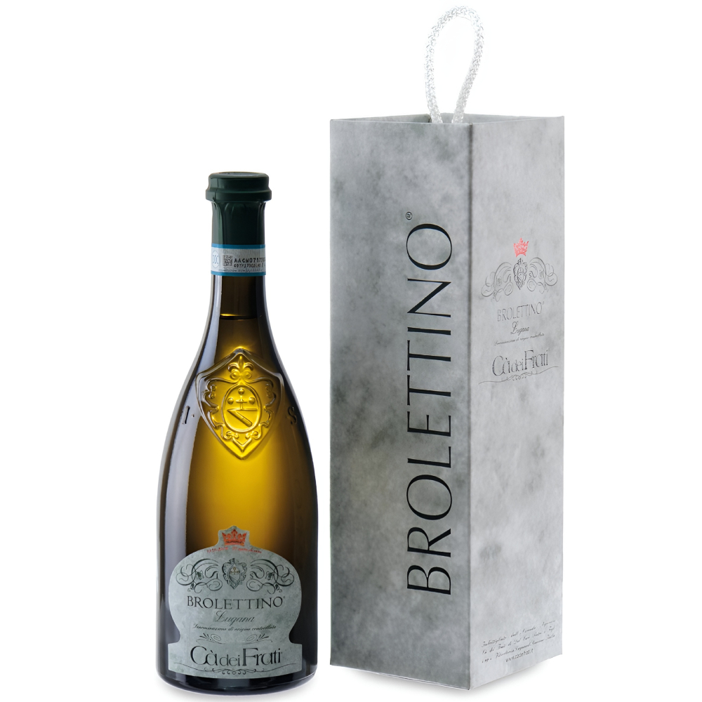 Вино Ca dei Frati Brolettino DOC gift box  2022 750 мл