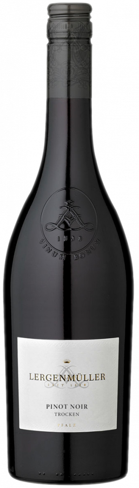 Вино Weingut Lergenmuller, Pinot Noir Pfalz, Вайнгут Лергенмюллер, Пино Нуар Пфальц 2018 750 мл