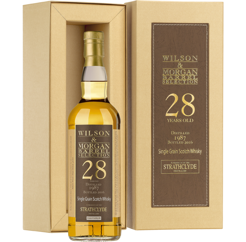 Виски Strathclyde №61883-88 Strength 50,8% 70cl., Стратклайд 1987,  в подарочной коробке