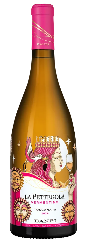 Вино Castello Banfi La Pettegola Vermentino Limited Edition Toscana IGT  2024  750 мл