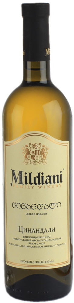 Вино  Mildiani Tsinandali   2016  750 мл