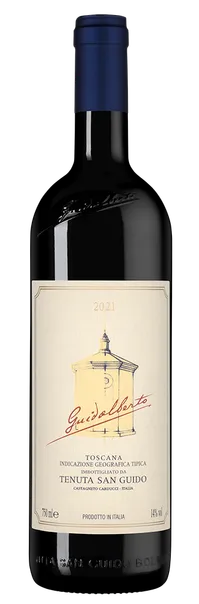 Вино Tenuta San Guido Guidalberto  2021 750 мл  13,5 %