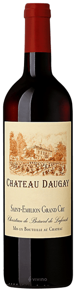 Вино  Château Daugay  Saint-Émilion Grand Cru    Шато Дуге. Сен-Эмилион Гранд Крю 2015  750 мл
