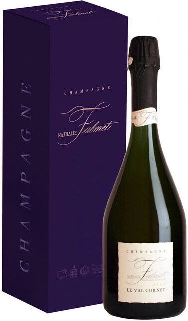 Шампанское  Nathalie Falmet  Le Val Cornet gift box  750 мл