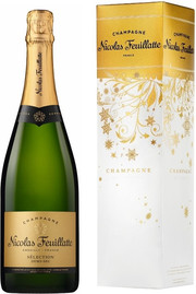 Шампанское Nicolas Feuillatte  Demi-Sec gift box  750 мл