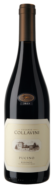 Вино  Eugenio Collavini Pucino Refosco 2023  750 мл 12,5 %
