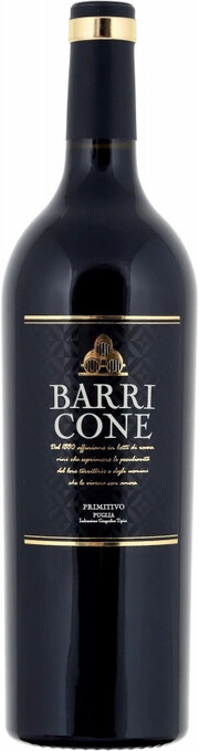 Вино Angelo Rocca e Figli  Barricone  Primitivo  Puglia IGT   2021  1,5 л