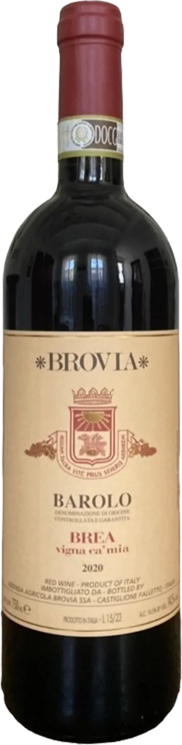 Вино Brovia Brea Vigna Ca'Mia Barolo DOCG 2020  750 мл