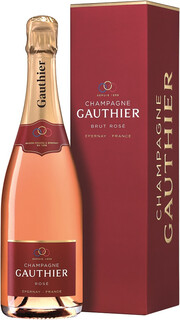 Шампанское Maison Burtin Gauthier Rose in gift box 750 мл 12,5%
