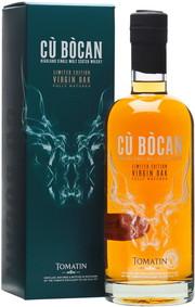 Виски Tomatin Cu Bocan Virgin Oak gift box Томатин Ку Бокан Верджин Оук в подарочной коробке 700 мл