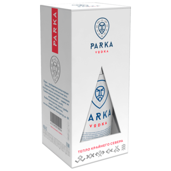Водка Parka gift box 700 мл