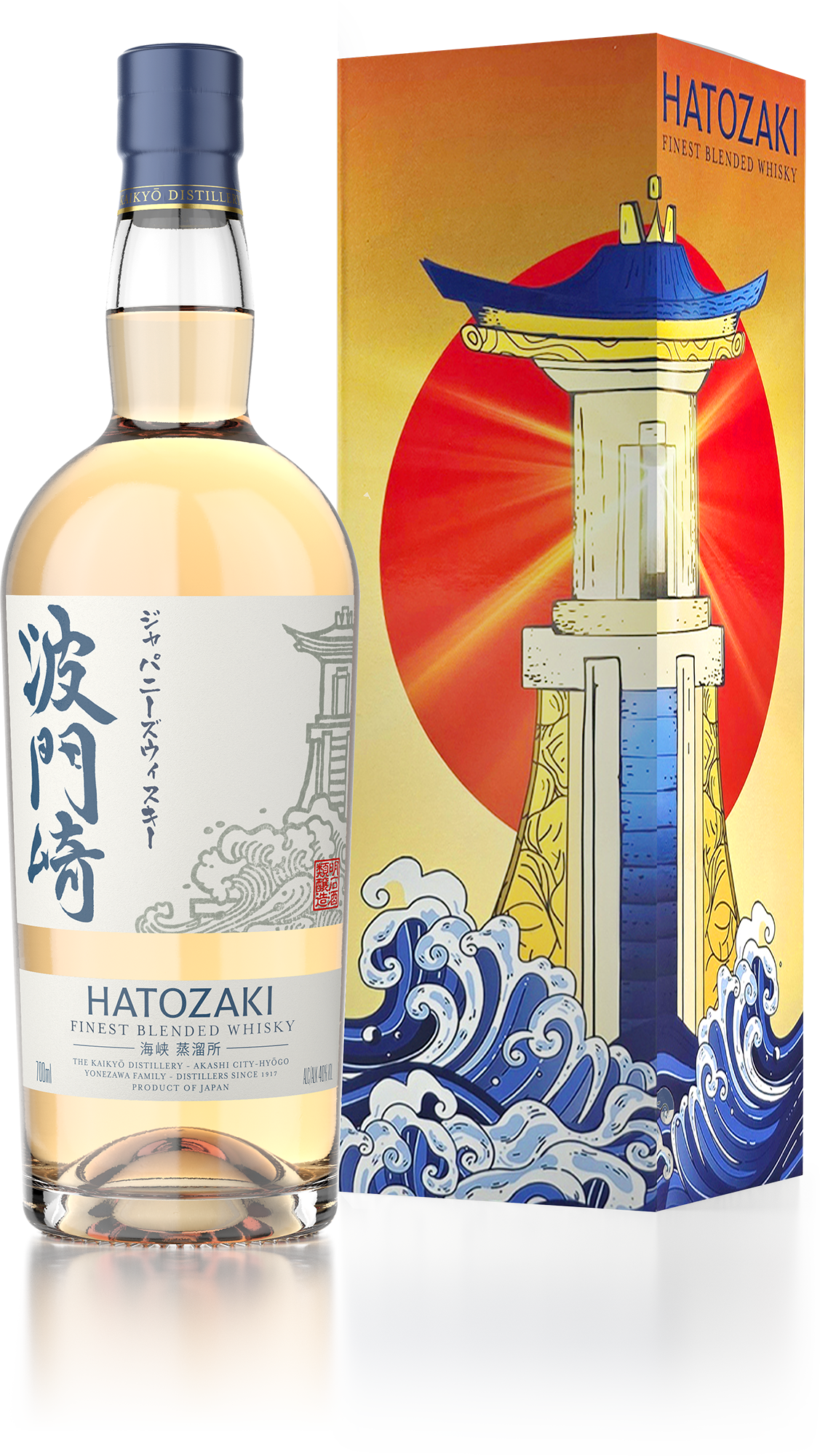Виски Hatozaki   Blended  gift box  700 мл  40%