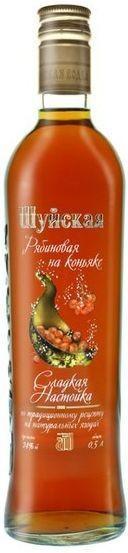 Водка  Шуйская Рябиновая на коньяке 500 мл