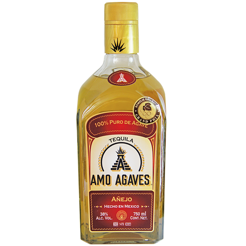 Текила  Amo Agaves Anejo   750 мл