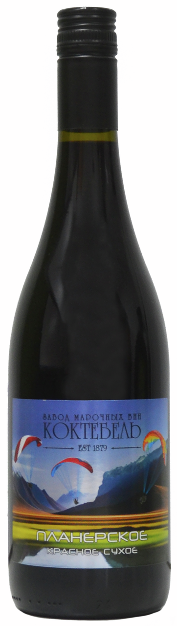 Вино Коктебель Планерское  Атмосфера  красное сухое    2024  750 мл 12,5%