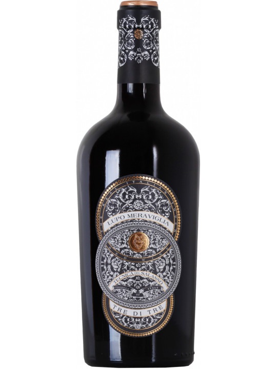 Вино Botter Lupo Meraviglia Tre di Tre Puglia IGT  2022  750 мл