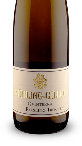 Вино Kuhling-Gillot Qvinterra Riesling Trocken Rheinhessen Кюлинг-Гилот Квинтера Рислинг Трокен Рейнхессен 2021 750 мл