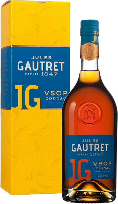 Коньяк Jules Gautret   VSОР  Жюль Готре   ВСОП  в п/у   700 мл
