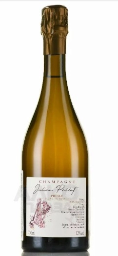 Шампанское   Julien Prelat    Presle Blanc de Blanc  Extra Brut   2023 750 мл 12%