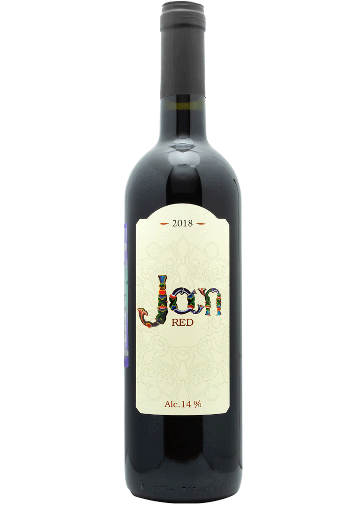 Вино  Jan  red dry 2018 750 мл