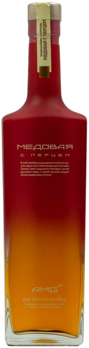 Настойка  Фортуна АМГ  Медовая с перцем  500 мл