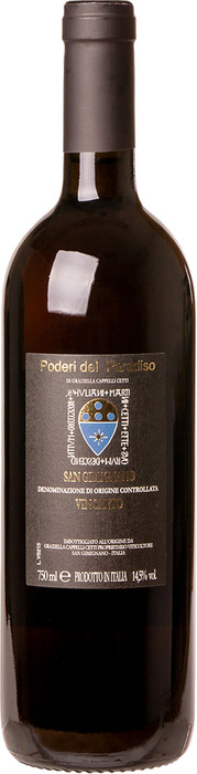 Вино Poderi del Paradiso  Vin Santo  San Gimignano   Подери дель Парадизо  Вин Санто Сан Джиминьяно 2018 750 мл 14%