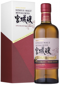 Виски   Nikka Miyagikyo Apple Brandy Wood Finish  gift box  700 мл
