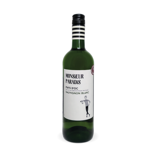 ВИНО Monsieur Paradis Sauvignon Blanc МЕСЬЕ ПАРАДИ СОВИНЬОН БЛАН  750 мл