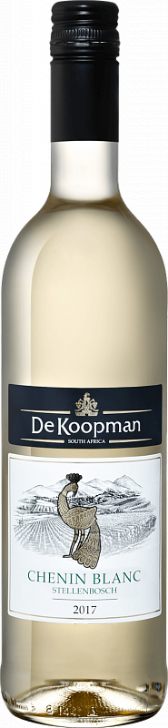 Вино De Koopman  Chenin Blanc  Stellenbosch WO Koopmanskloof  Де Купман  Шенен Блан  Стелленбош  Купмансклуф  2017 750 мл