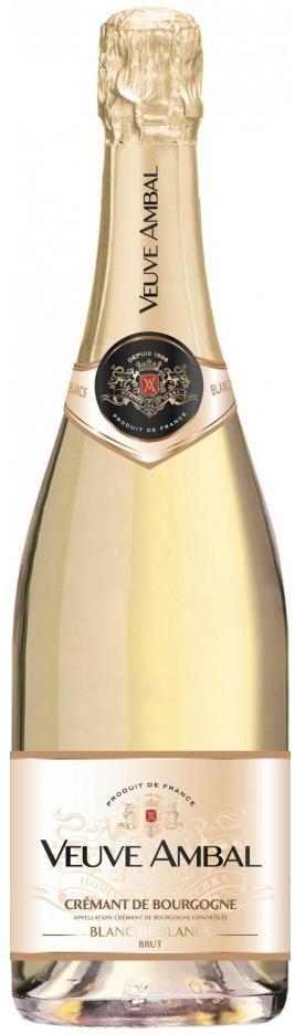 Игристое вино Veuve Ambal  Blanc de Blancs Brut  Cremant de Bourgogne 750 мл
