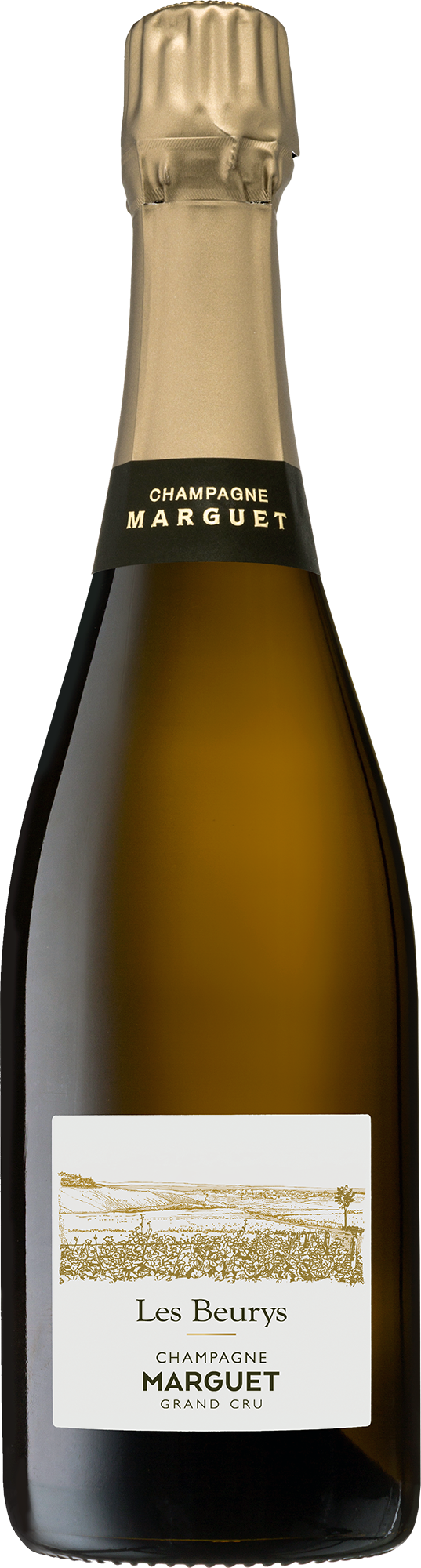 Шампанское Marguet  Les Beurys Grand Cru Extra Brut Champagne 2018  750 мл 12 %