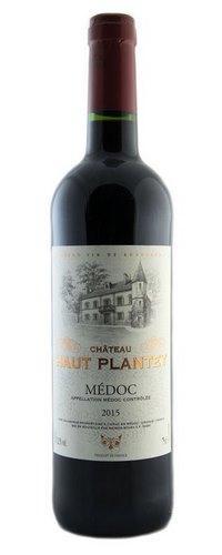 Вино Maison Bouey Chateau Haut-Plantey Haut-Medoc AOC Мезон Буэ Шато О Планте Медок  2015 750 мл