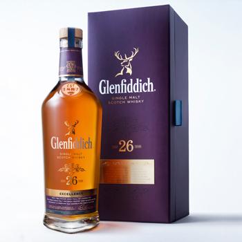 Виски Glenfiddich 26 y.o. Excellence Гленфиддик 26 лет Экселенс 