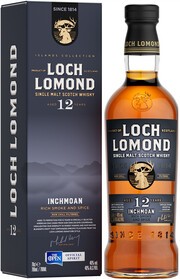 Виски Inchmoan 12 Year Old Single Malt gift in box   700 мл