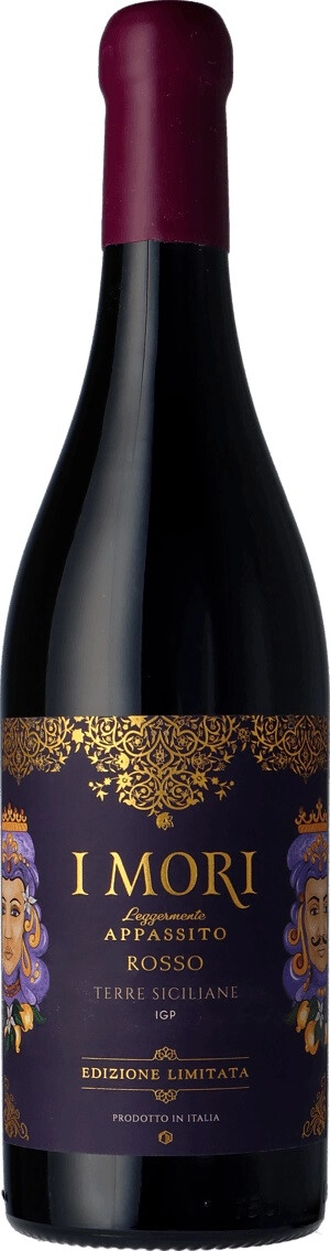 Вино   I Mori Leggermente Appasito Rosso, Terre Siciliane IGT 750 мл  14%