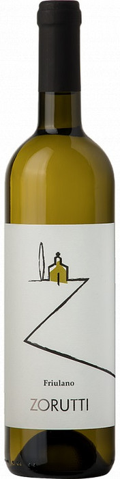 Вино Zorutti  Friulano Collio DOP  Зорутти Фриулано 2021 750 мл 12,8%