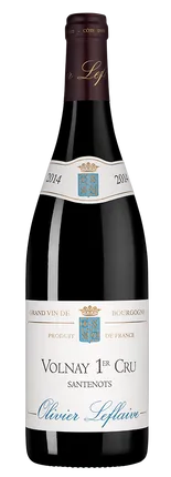 Вино Olivier Leflaive Freres  Volnay 1-er Cru Santenots  AOC 2014 750 мл 13%