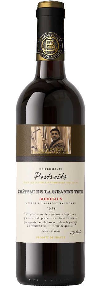 Вино Maison Bouey Chateau de la Grande Tour Portraits 2023 750 мл 14,5%