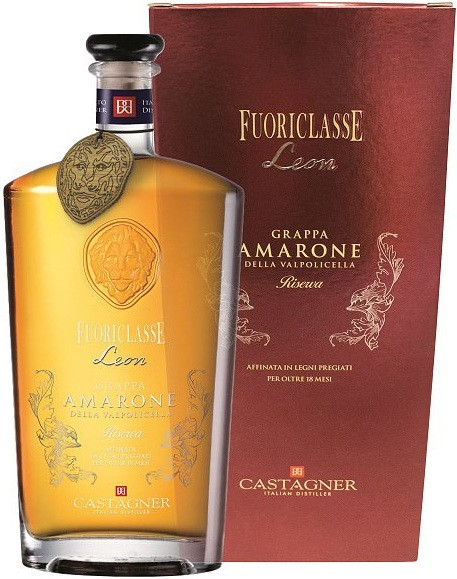 Граппа Castagner  "Fuoriclasse Leon" Amarone della Valpolicella Riserva    700 мл
