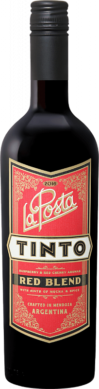 Вино Puerto Ancona La Posta  Tinto   Mendoza DO Пуэрто Анкона  Ла Поста Тинто Мендоса 2018 750 мл