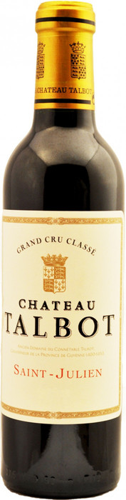 Вино Chateau Talbot St-Julien AOC 4-me Grand Cru   2014 375 мл