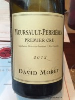 Вино Domaine Moret-Nomine Meursault-Perrieres Premier Cru  2020 750 мл  13,5%